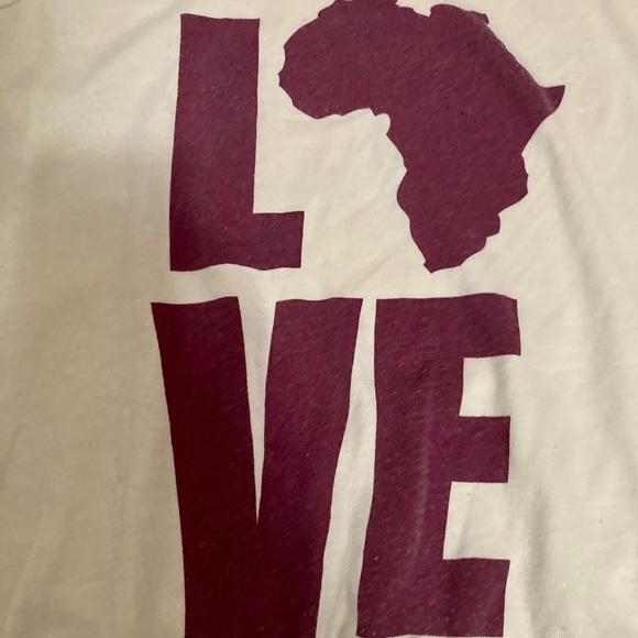 Love Africa sweater tee BLM African American Black History Anthropologie Target - Picture 2 of 5